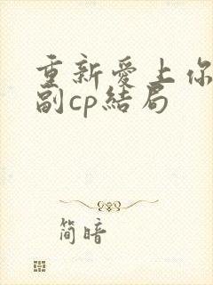 重新爱上你泰剧副cp结局