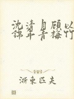 沈清月顾以辰宋锦年青梅竹马小说