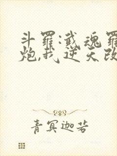 斗罗:武魂罗三炮,我逆天改命