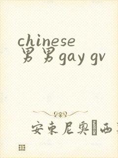 chinese男男gay gv