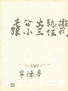 老公出轨搬出去跟小三住我需要联系他嘛封面