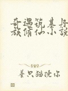 奇遇筑基丹的家族修仙小说封面