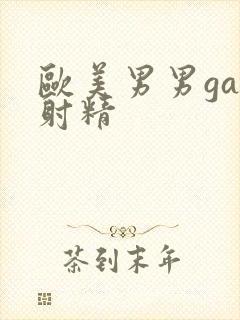 欧美男男gay射精