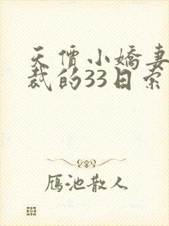 天价小娇妻,总裁的33日索情封面