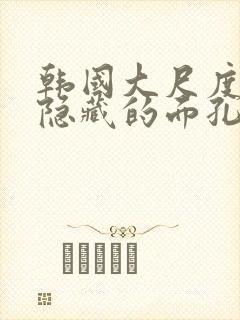 韩国大尺度电影隐藏的面孔