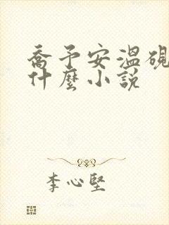 乔予安温砚深是什么小说封面