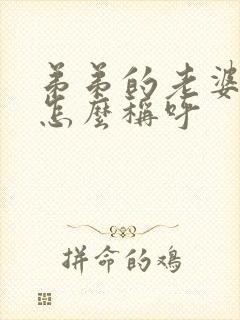 弟弟的老婆哥哥怎么称呼封面