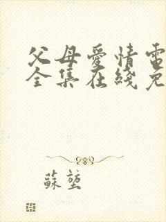 父母爱情电视剧全集在线免费观看