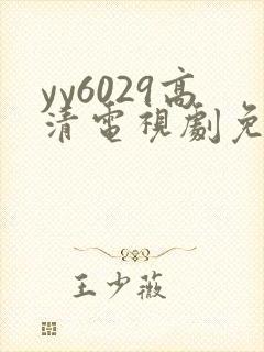yy6029高清电视剧免费观看