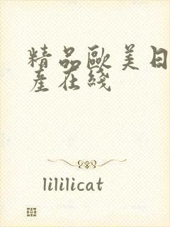 精品欧美日韩国产在线