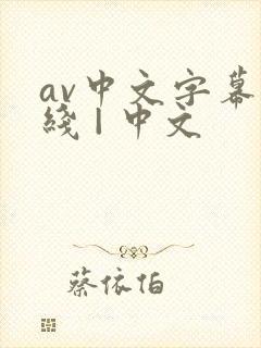 av中文字幕在线 | 中文封面