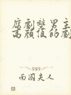 腐剧双男主都是高颜值的剧封面