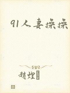 91人妻操操