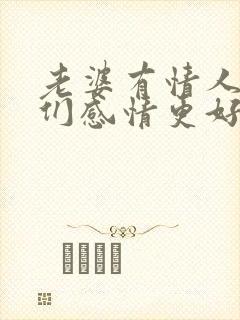 老婆有情人后我们感情更好了封面
