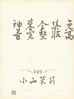 神墓全集免费观看完整版高清