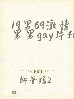 19男69激情男男gay片free封面