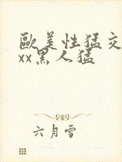 欧美性猛交xxxx黑人猛