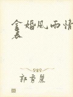金婚风雨情演员表