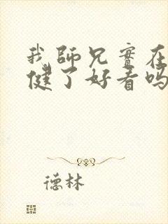 我师兄实在太稳健了好看吗封面