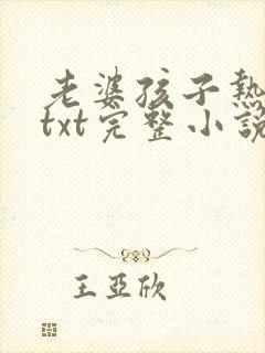 老婆孩子热炕头txt完整小说封面