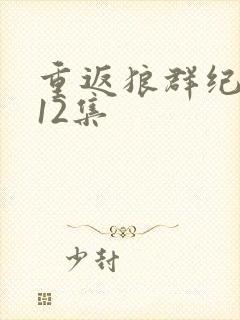 重返狼群纪录片12集