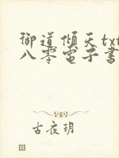御道倾天txt八零电子书