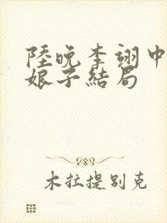 陆晚李翊中的邓娘子结局