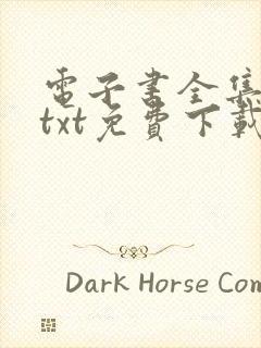 电子书全集下载txt免费下载封面