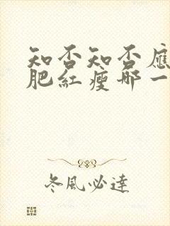 知否知否应是绿肥红瘦哪一年播出的