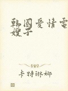 韩国爱情电影小嫂子封面