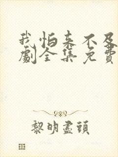 我怕来不及电视剧全集免费