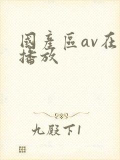 国产区av在线播放