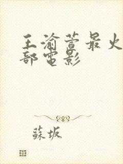 王渝萱最火的三部电影封面