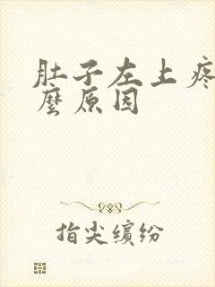 肚子左上疼是什么原因