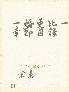 一婚更比一婚高章节目录