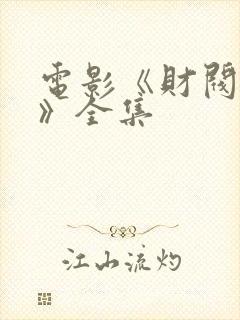 电影《财阀之过》全集
