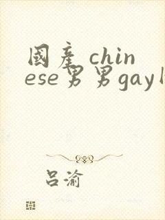国产 chinese男男gay网站