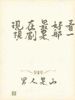 现在最好看的电视剧是哪一个封面