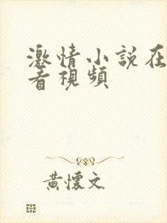 激情小说在线观看视频封面