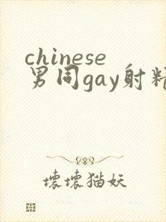 chinese男同gay射精封面