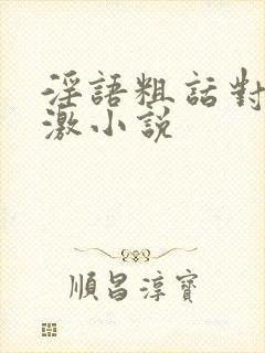 淫语粗话对白刺激小说