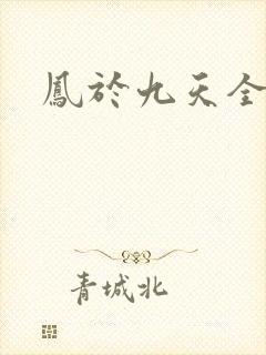 凤于九天全文