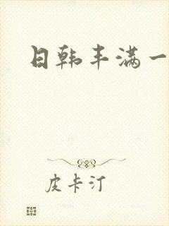 日韩丰满一级片