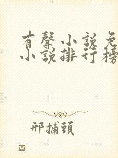 有声小说免费听小说排行榜