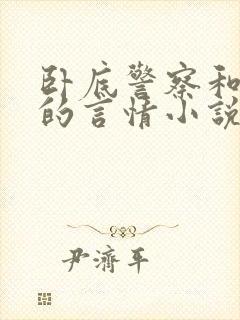 卧底警察和记者的言情小说封面