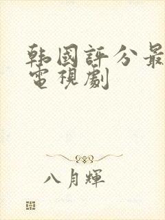 韩国评分最高的电视剧