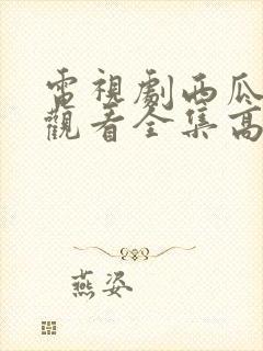 电视剧西瓜免费观看全集高清