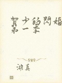 贺少的闪婚暖妻第一季封面