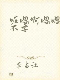 呃嗯啊嗯嗯啊啊不要