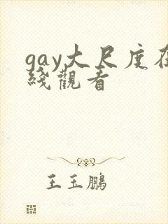 gay大尺度在线观看